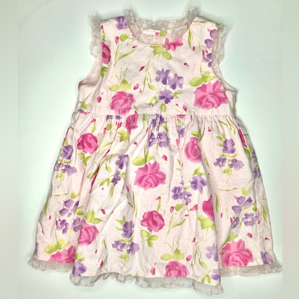 Strawberry Faire Ruffled Lace Flower Dress 24 Months